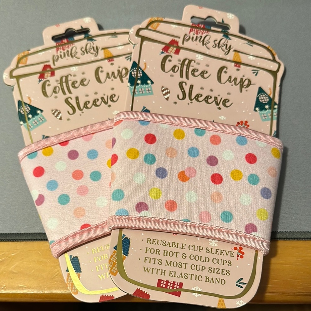 Neoprene Coffee Cup Sleeves